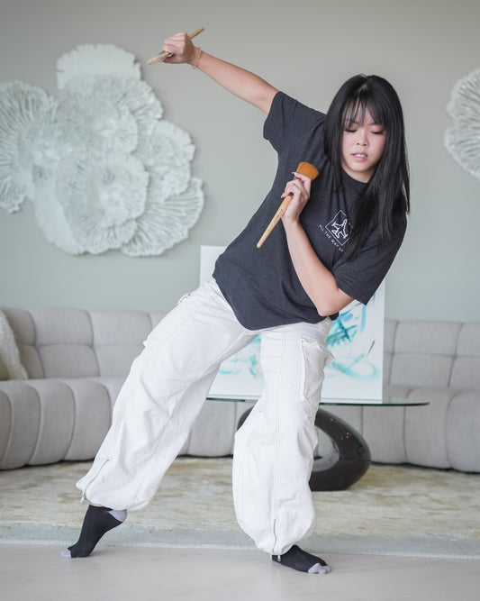 "ADORE U" Original Dance on Canvas