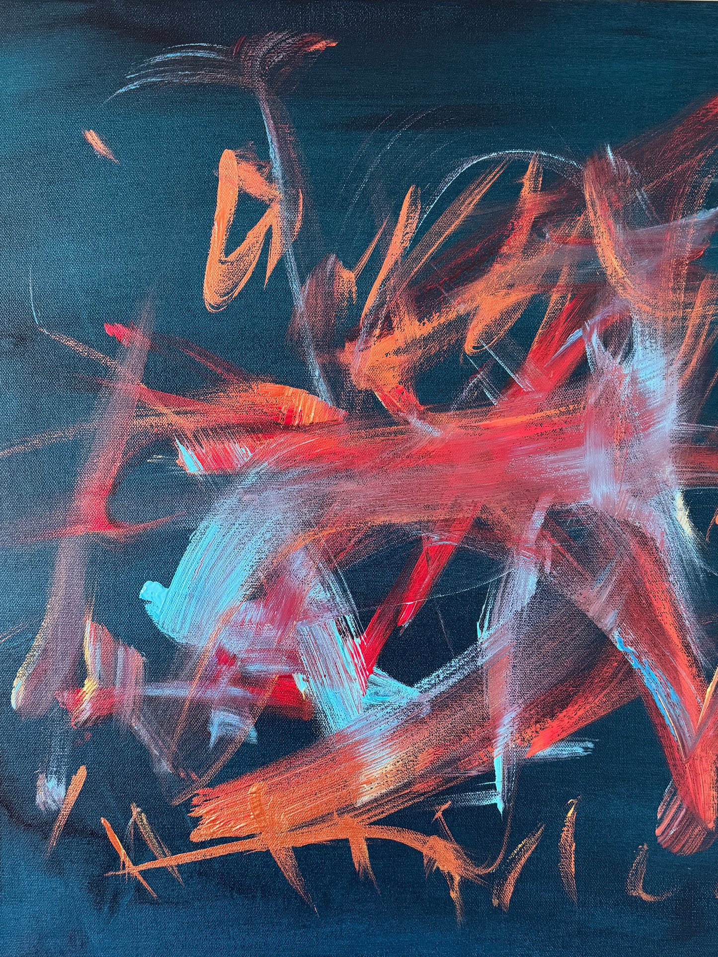 "SQUABBLE UP" Original Dance On Canvas