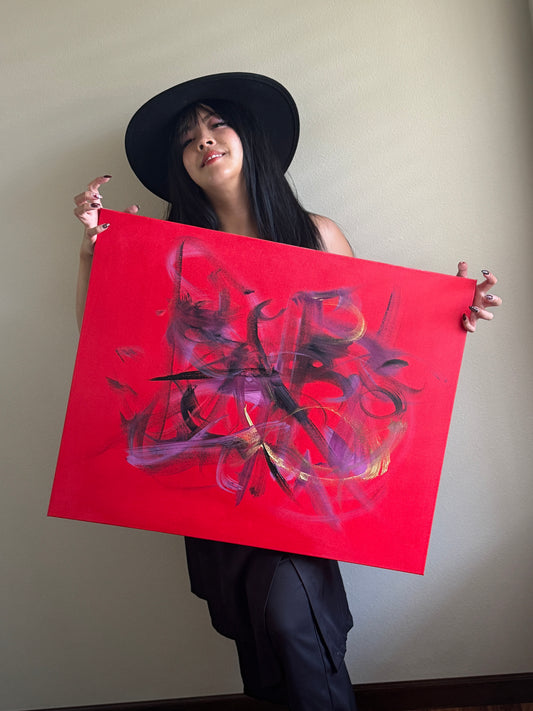 "YOUR IDOL" (Kpop Demon Hunter Soundtrack) Original Dance On Canvas