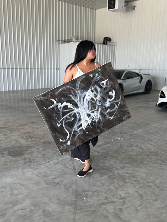 "ASCENSION" Original Dance On Canvas